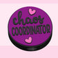 3D STRAW TOPPER- CHAOS COORDINATOR